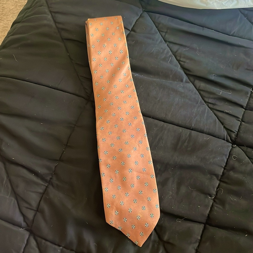 Christian Dior brown tie